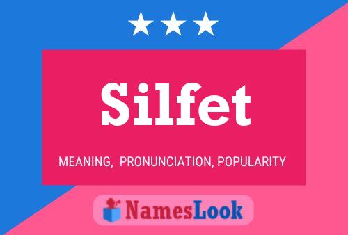 Póster del nombre Silfet