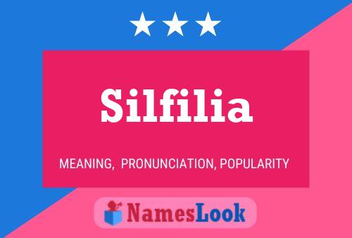 Póster del nombre Silfilia