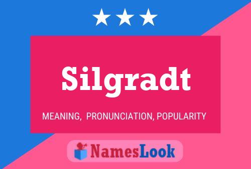 Póster del nombre Silgradt