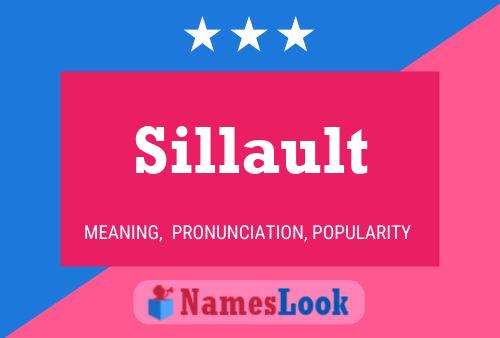 Póster del nombre Sillault