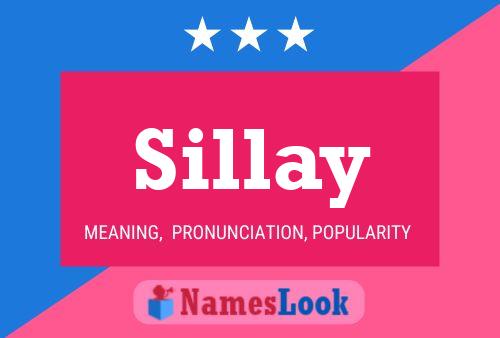 Póster del nombre Sillay