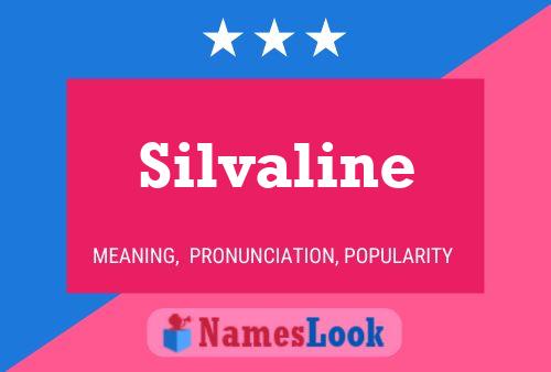 Póster del nombre Silvaline