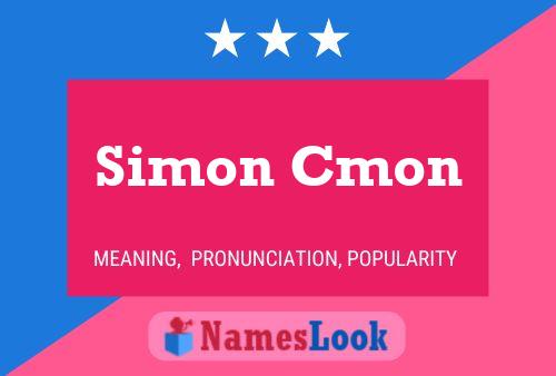 Póster del nombre Simon Cmon