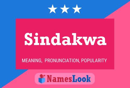 Póster del nombre Sindakwa