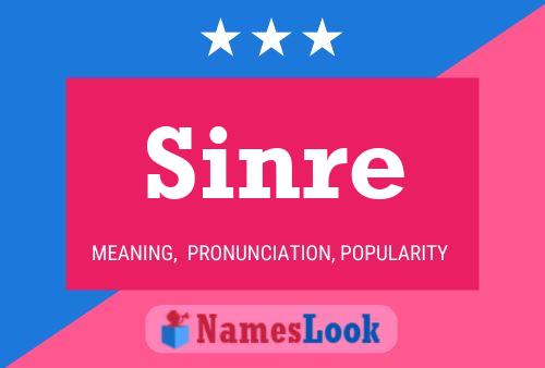 Póster del nombre Sinre