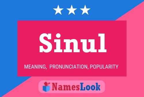 Póster del nombre Sinul