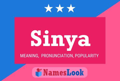 Póster del nombre Sinya