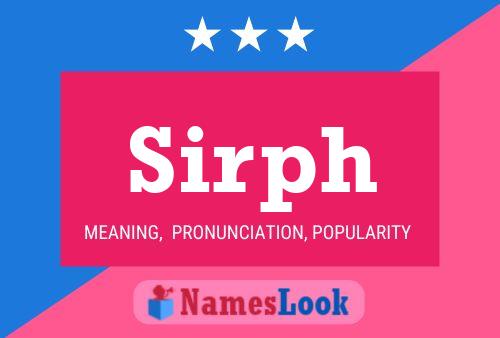 Póster del nombre Sirph