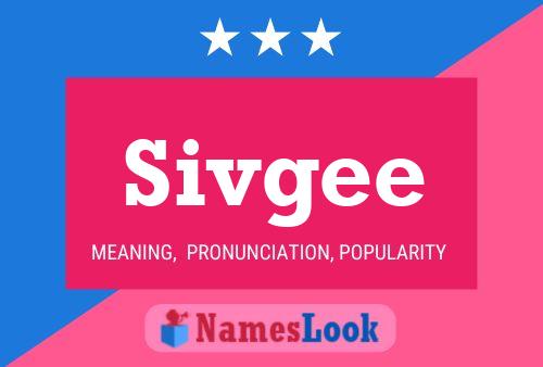 Póster del nombre Sivgee