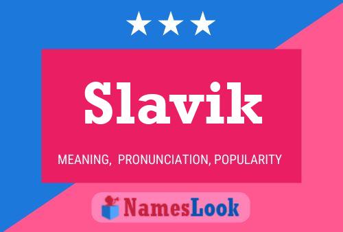 Póster del nombre Slavik