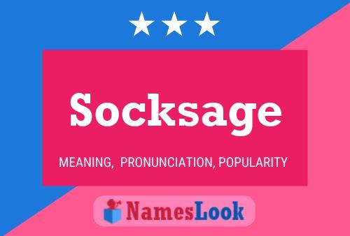 Póster del nombre Socksage