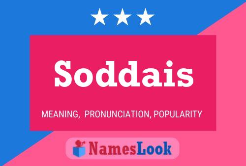 Póster del nombre Soddais