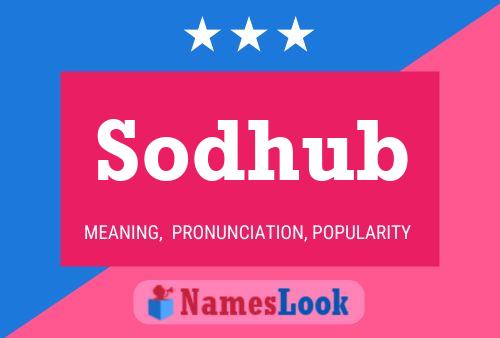 Póster del nombre Sodhub