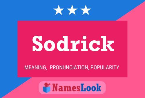 Póster del nombre Sodrick