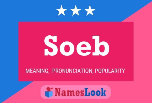 Póster del nombre Soeb