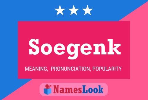 Póster del nombre Soegenk