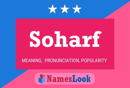 Póster del nombre Soharf