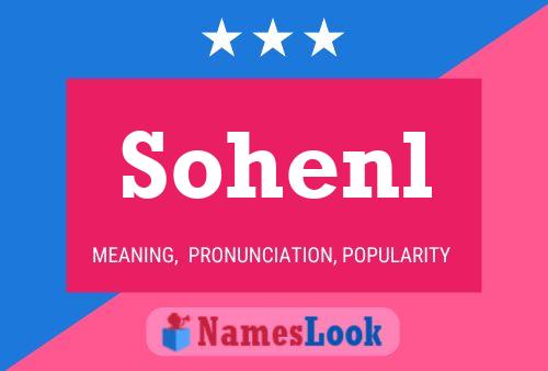 Póster del nombre Sohenl