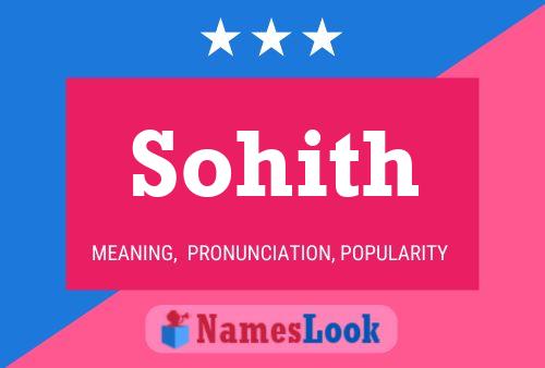 Póster del nombre Sohith