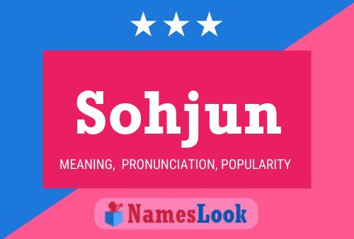 Póster del nombre Sohjun