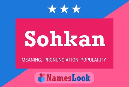 Póster del nombre Sohkan