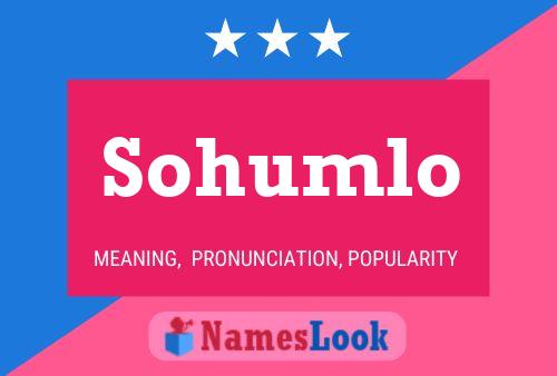 Póster del nombre Sohumlo