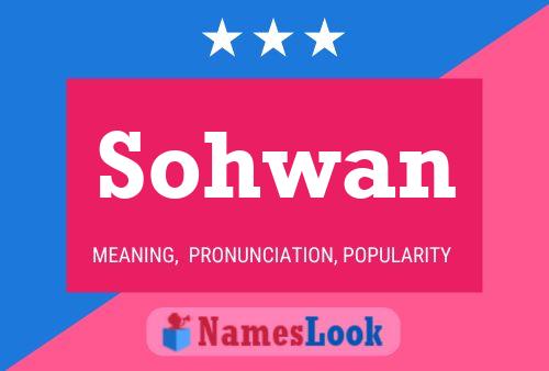 Póster del nombre Sohwan