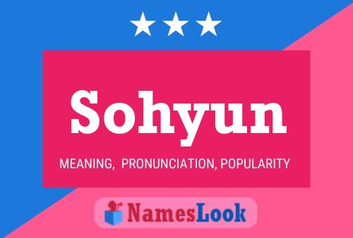 Póster del nombre Sohyun