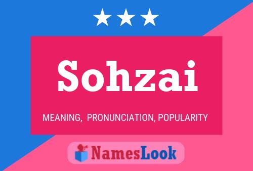 Póster del nombre Sohzai