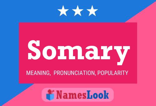 Póster del nombre Somary