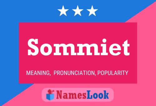 Póster del nombre Sommiet