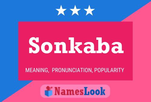 Póster del nombre Sonkaba