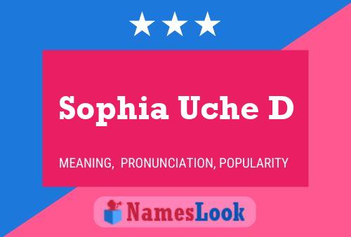 Póster del nombre Sophia Uche D