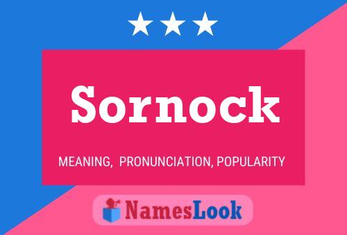 Póster del nombre Sornock