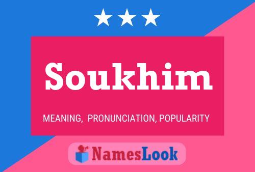 Póster del nombre Soukhim