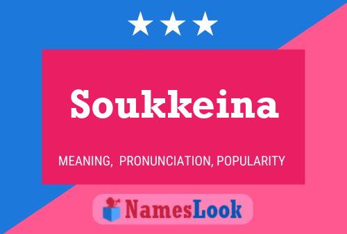 Póster del nombre Soukkeina