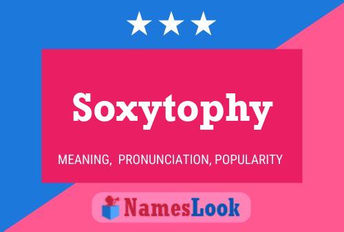 Póster del nombre Soxytophy