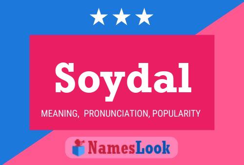 Póster del nombre Soydal