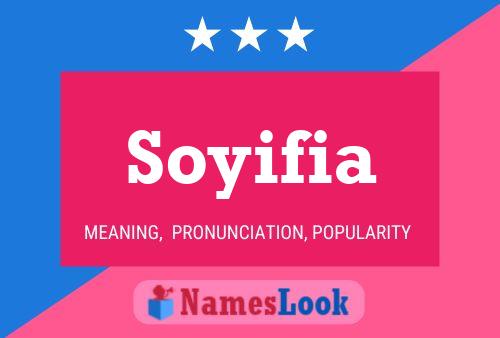 Póster del nombre Soyifia