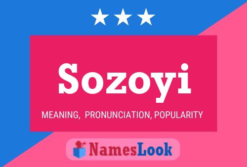 Póster del nombre Sozoyi