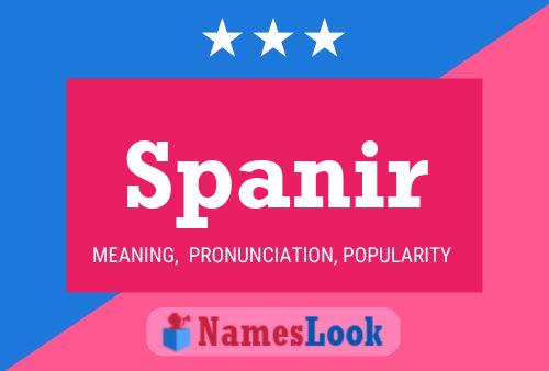 Póster del nombre Spanir