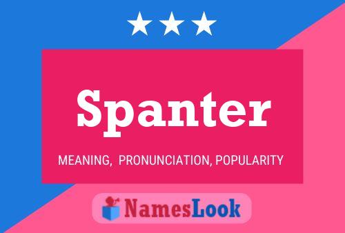 Póster del nombre Spanter