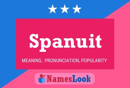 Póster del nombre Spanuit