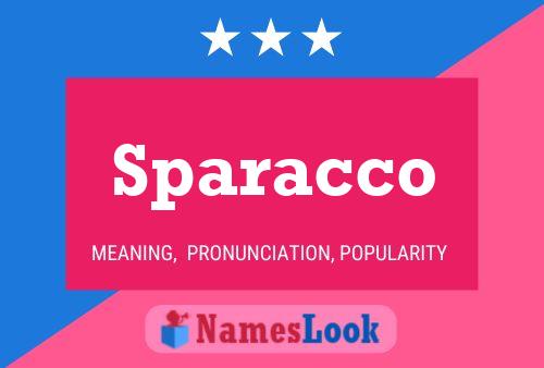 Póster del nombre Sparacco