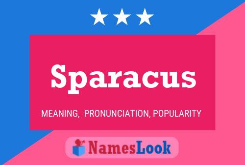 Póster del nombre Sparacus