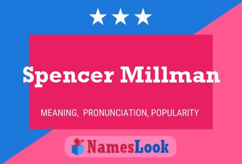 Póster del nombre Spencer Millman