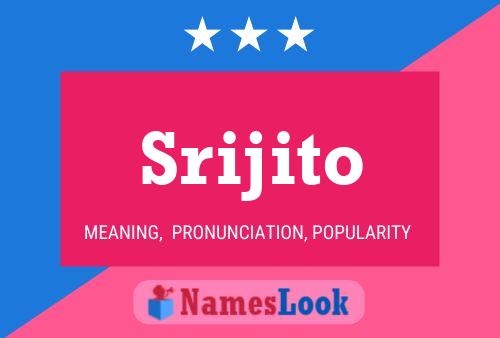 Póster del nombre Srijito