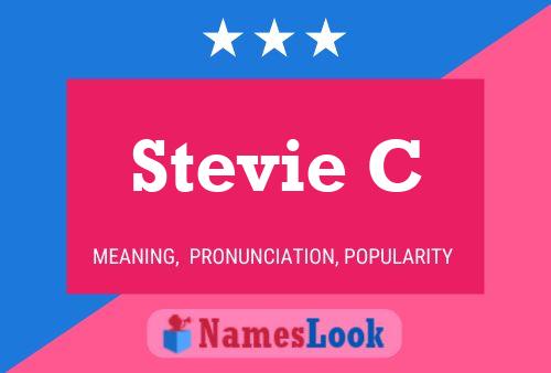 Póster del nombre Stevie C