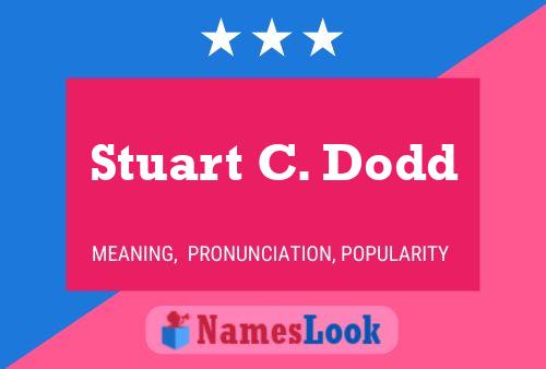 Póster del nombre Stuart C. Dodd