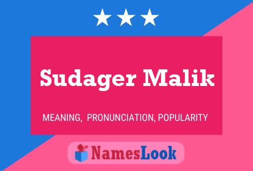 Póster del nombre Sudager Malik